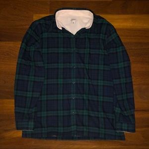 LL. Bean Flannel Shirt Jacket - Fleece Lined